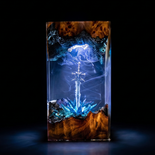 Sword Resin Lamp